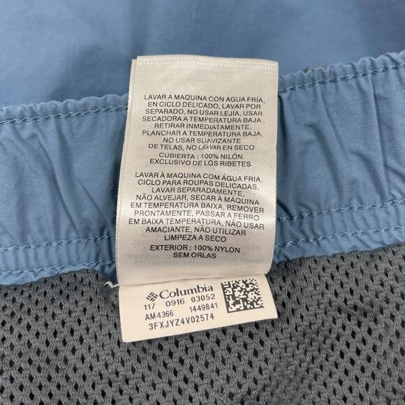 Columbia Men's Small‎ 11" Inseam Nylon Lined Swim Cargo Shorts Omni-Shade - Picture 7 of 7